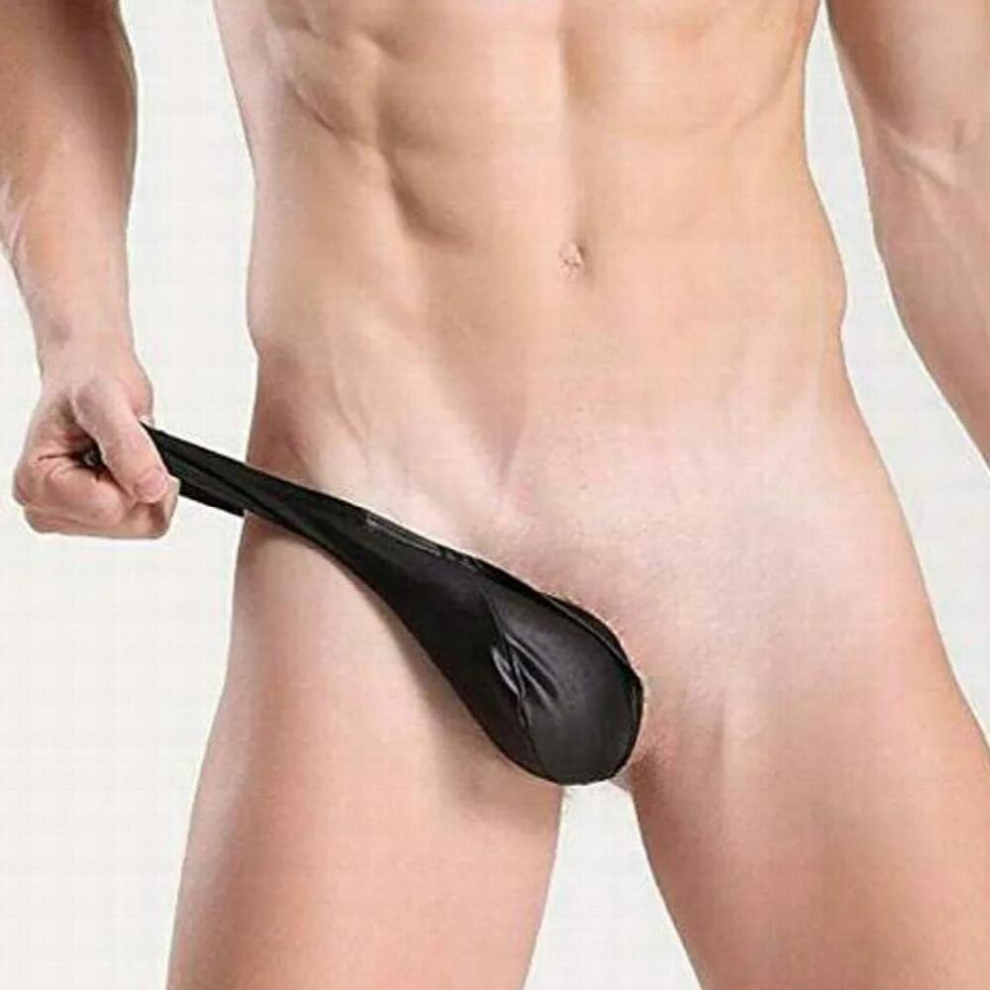 Multicoloured Half Thong Sexy Mens Underwear Mens One Side Thongs G-String Men Erotic Penis Bikini Panties Underpants For Men