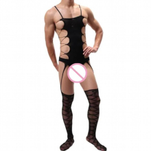 Plus Size Men Underwear Sexy Lingerie Gay Mens Body Stocking Erotic Jumpsuit for Male Sleepwear Sexy Costumes Latex Catsuit