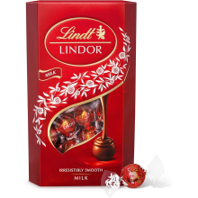 Lindt Lindor Milk Chocolate Truffles Box Extra Large Approx 48 balls 600 g Chocolate Truffles a Smooth Melting Filling Him Her Mothers Day Birthday