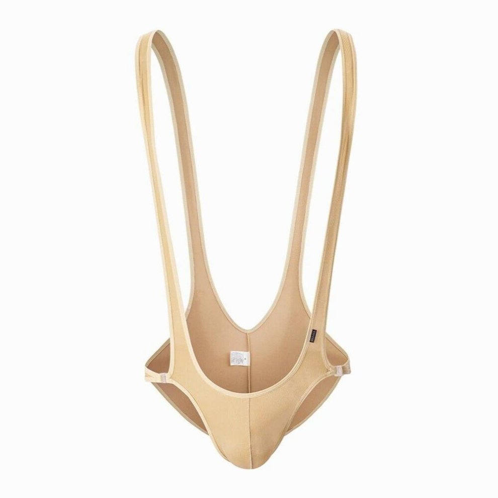 Men Sexy Jockstrap Leotard Penis Pouch Underwear Hollow Out Jumpsuits Backless Bodysuit Club Sexy String Bikini Men Tangas Hombr