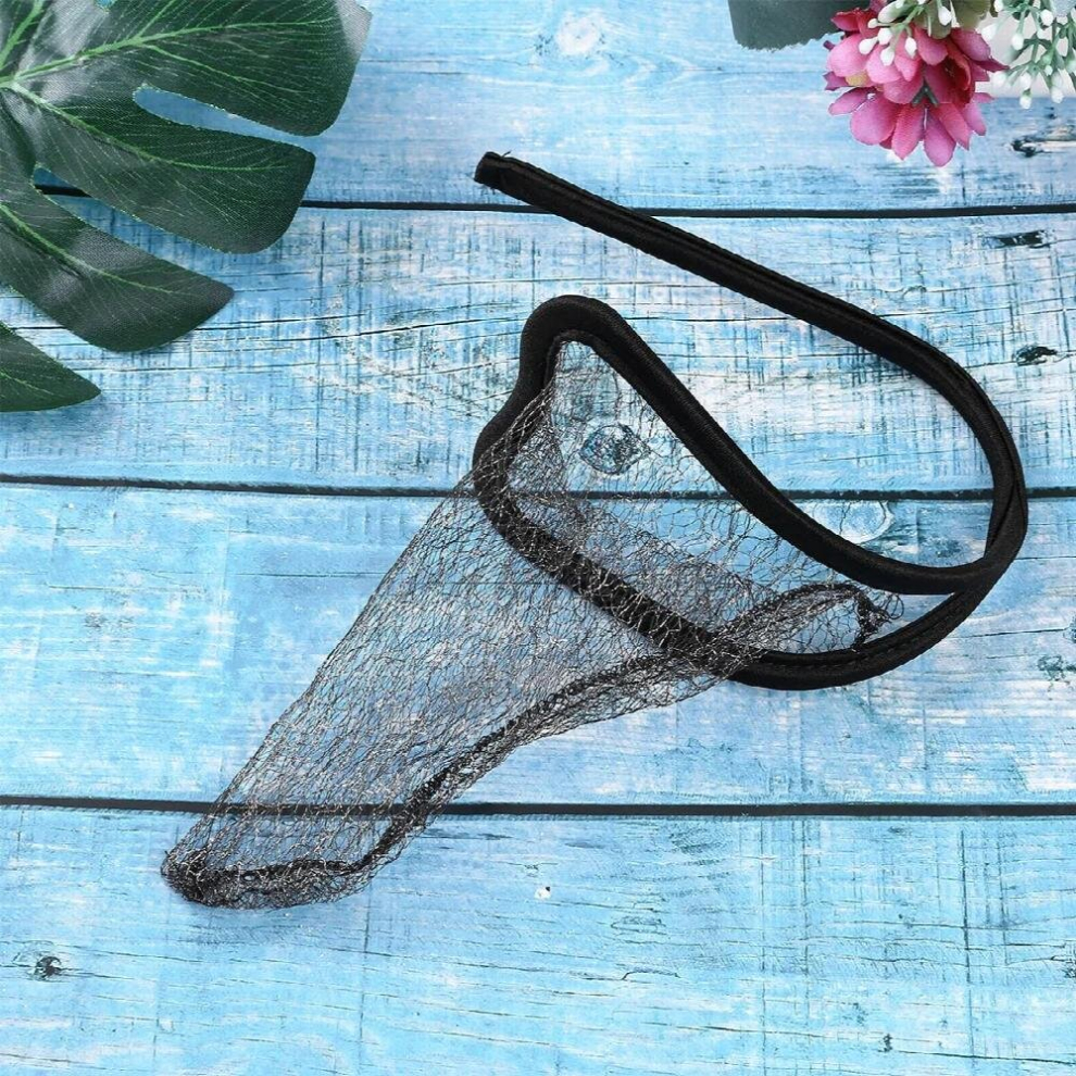Mens Mini Lingerie Sissy Panties Sexy Sheer Mesh Male Closed Penis Sheath C-String Thong Invisible Underwear Panty for Gay