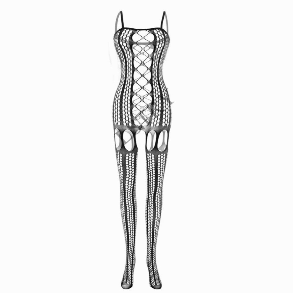 Black Erotic Lingerie For Men Sex Underwear Porn Sex Dress Lstry Lace Mesh Open Crotch Costume Nuisette Sexy Teddy Lingerie