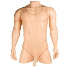 Men Sexy Stocking Sheer Nylon Lingerie Gay Sissy Leotard Teddy Penis Sheath Bodystocking Bodysuit Fetish Wear Erotic Underwear