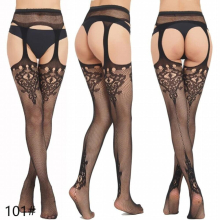 Woman Sexy Lingerie Pantyhose Erotic Stockings Medias Mesh Open Crotch Fishnet Panty Bottoming Lntimate Goods For Sex