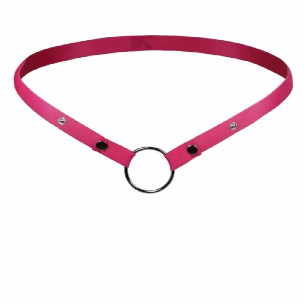Multicoloured Mens Erotic Sexy Underwear Adjustable Panties With A Hole Male Gay Thong With O-Ring