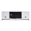 Living And Home Recessed Electric Fireplace TV Stand with Closed Storage 5