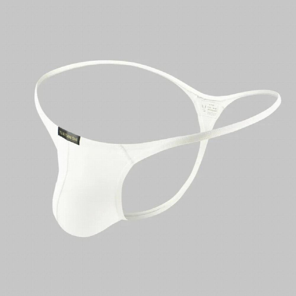 Multicoloured Erotic Underwear Mens Gay Thong Sexy Breathable Solid Low Waist Thong Sex Panties Mens Lingerie
