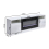Living And Home Recessed Electric Fireplace TV Stand with Closed Storage 7
