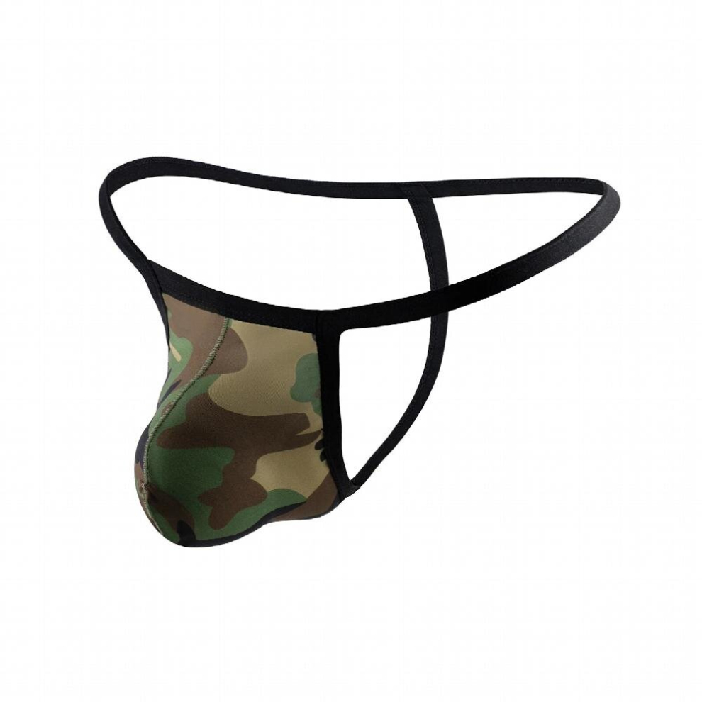 Multicoloured Sexy Thong G String Panties Underwear Bulge Penis Pouch Underpants Bikini Erotic Lingerie Hombre Leopard