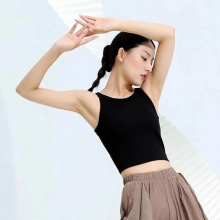 Adult Ballet Modern Latin Dance Leotard Top Tank Tops Thread Elastic Dancing Camisole