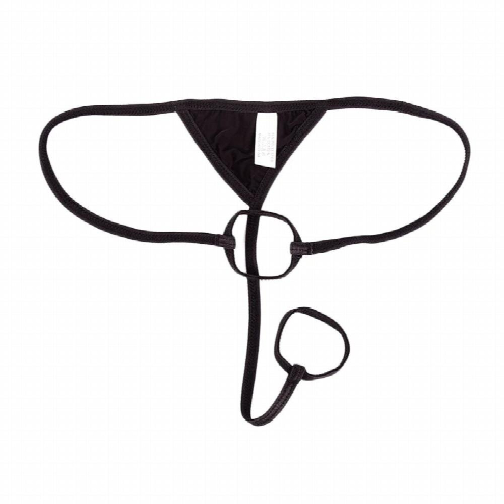 Multicoloured Mens G-String Thong Bikini Briefs Gay Homme Sex Underwear Lingerie Penis Holes Jockstrap Panties
