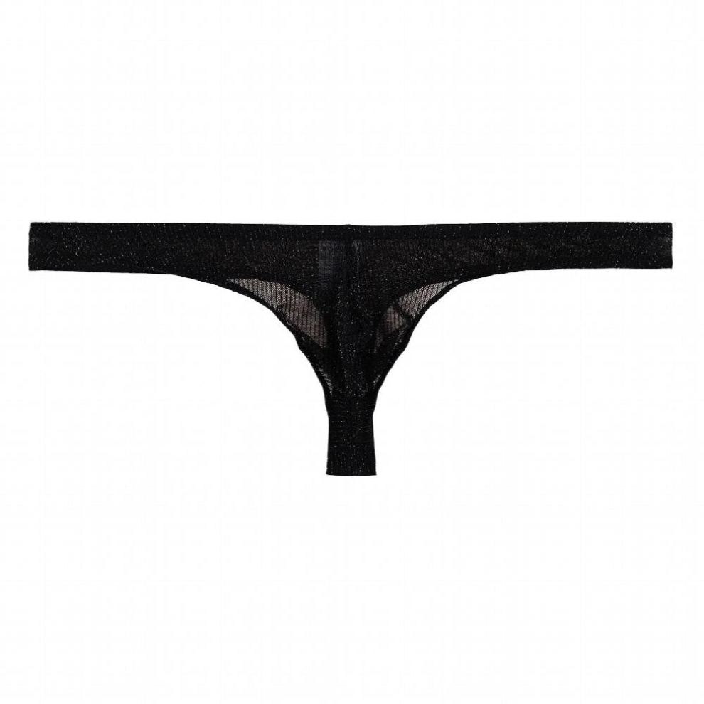Black Mens Thongs G Strings Sexy Lingerie Seamless Underwear Low Rise Panties Sissy Gay Underpants Man Briefs Jockstrap Male Thong
