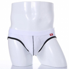 Mens Sexy Underwear Backless Open Butt Jockstrap Thong Breathable Air Hole Bulge Penis Pouch Panties U Convex Exotic Lingerie