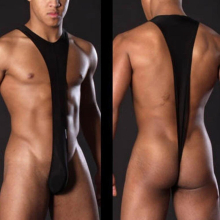 Men Strap Backless Bodysuit Lingerie Jumpsuit Wrestling Tank Top Bodysuit Mens Erotic Lingerie ????? ???????