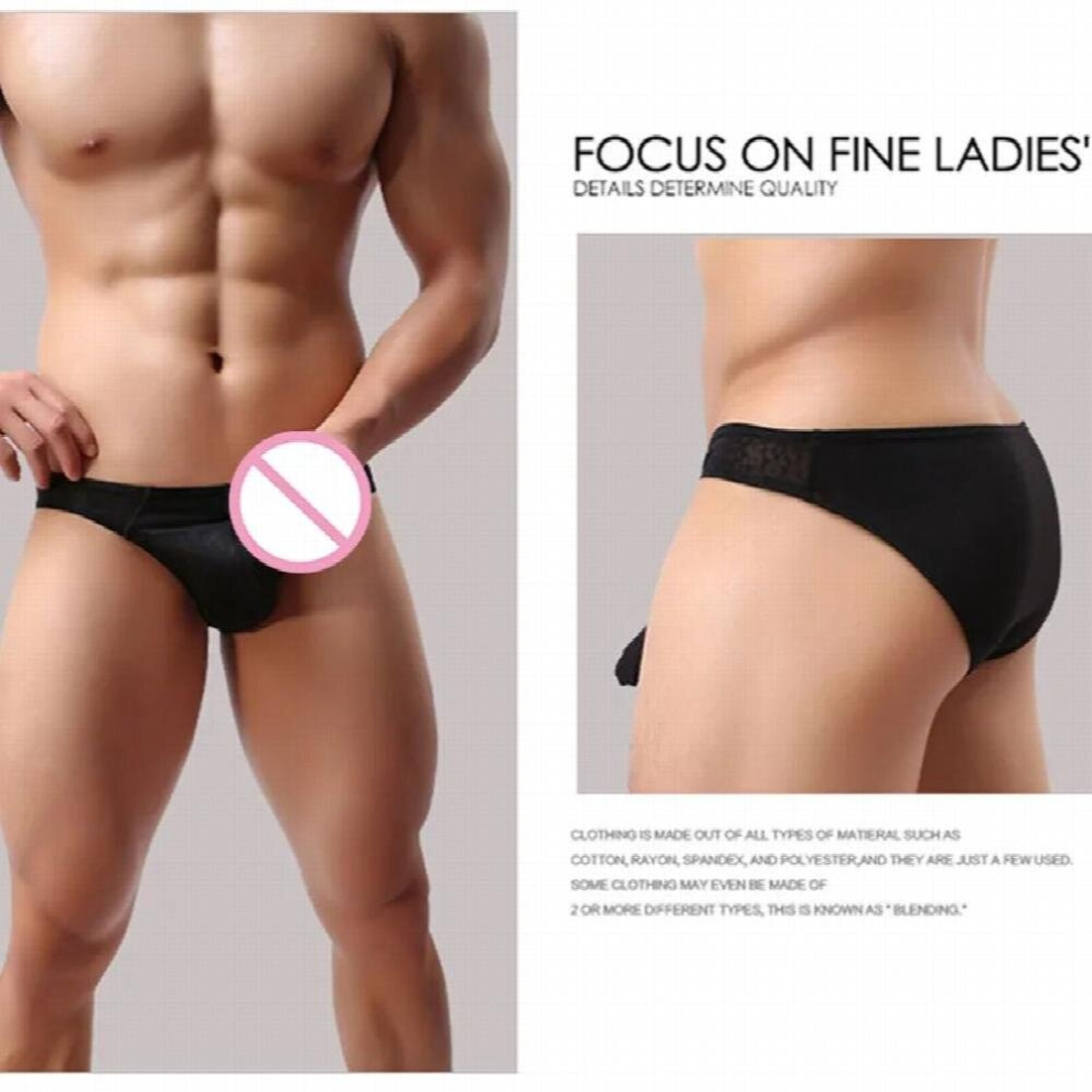 Mens Sexy Briefs Silky Elephant Panties Erotic Lingerie Penis Pouch Intimate Breathable Male Underwear for Adult Couple Gay 18