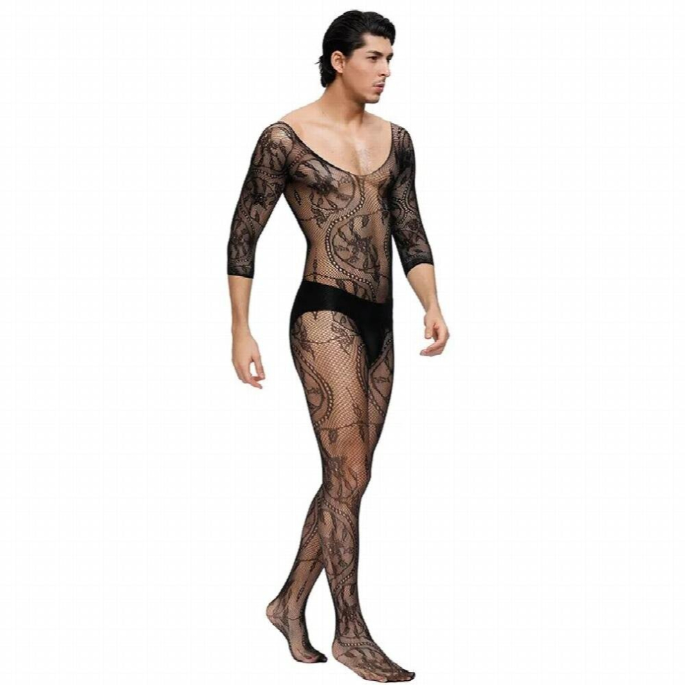sexy lingerie Appeal teddy bodysuits man netting body stocking porno cosplay fun underwear sexy costumes intimates man hose