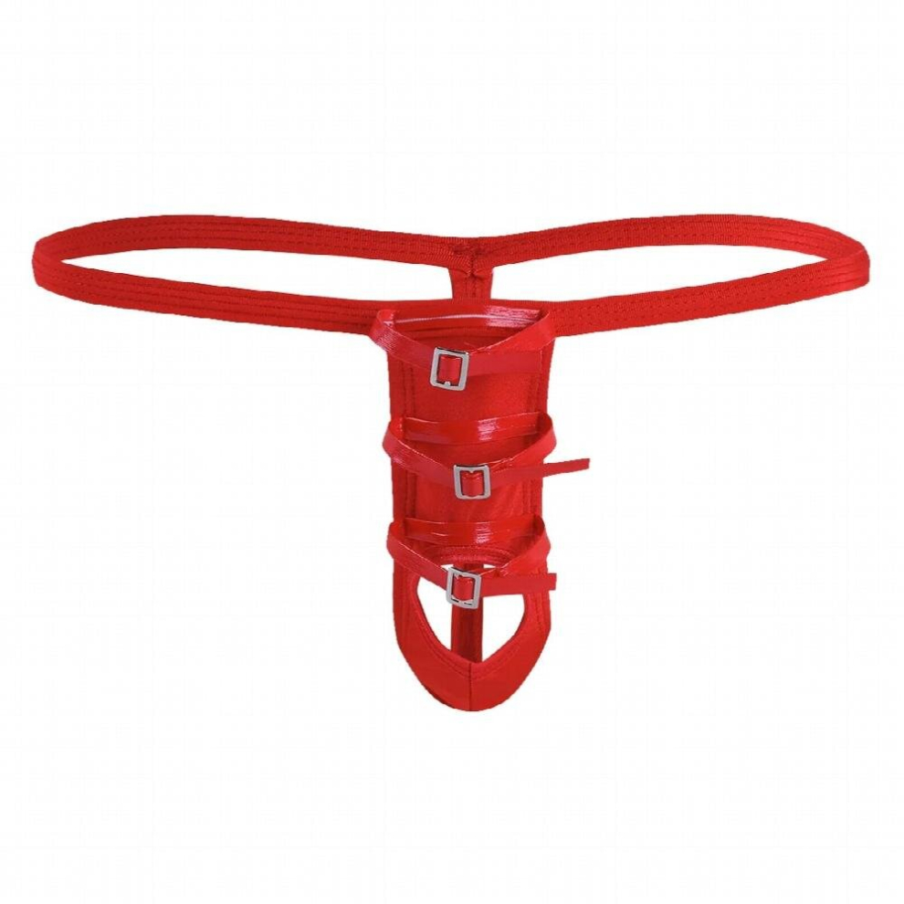 Multicoloured Sexy Mens Gay Panties Strappy Open Butt G-String Bikini Underwear With Penis Hole Male Underwear Briefs Lingerie Panties