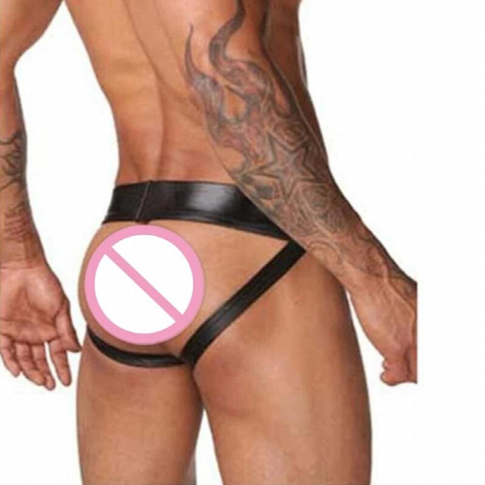 Mens Sexy Underpants Ventilation Lace T-back Thong Pornographic Gay Underwear Male Boxer Low Waist Panties Erotic XXX Lingerie
