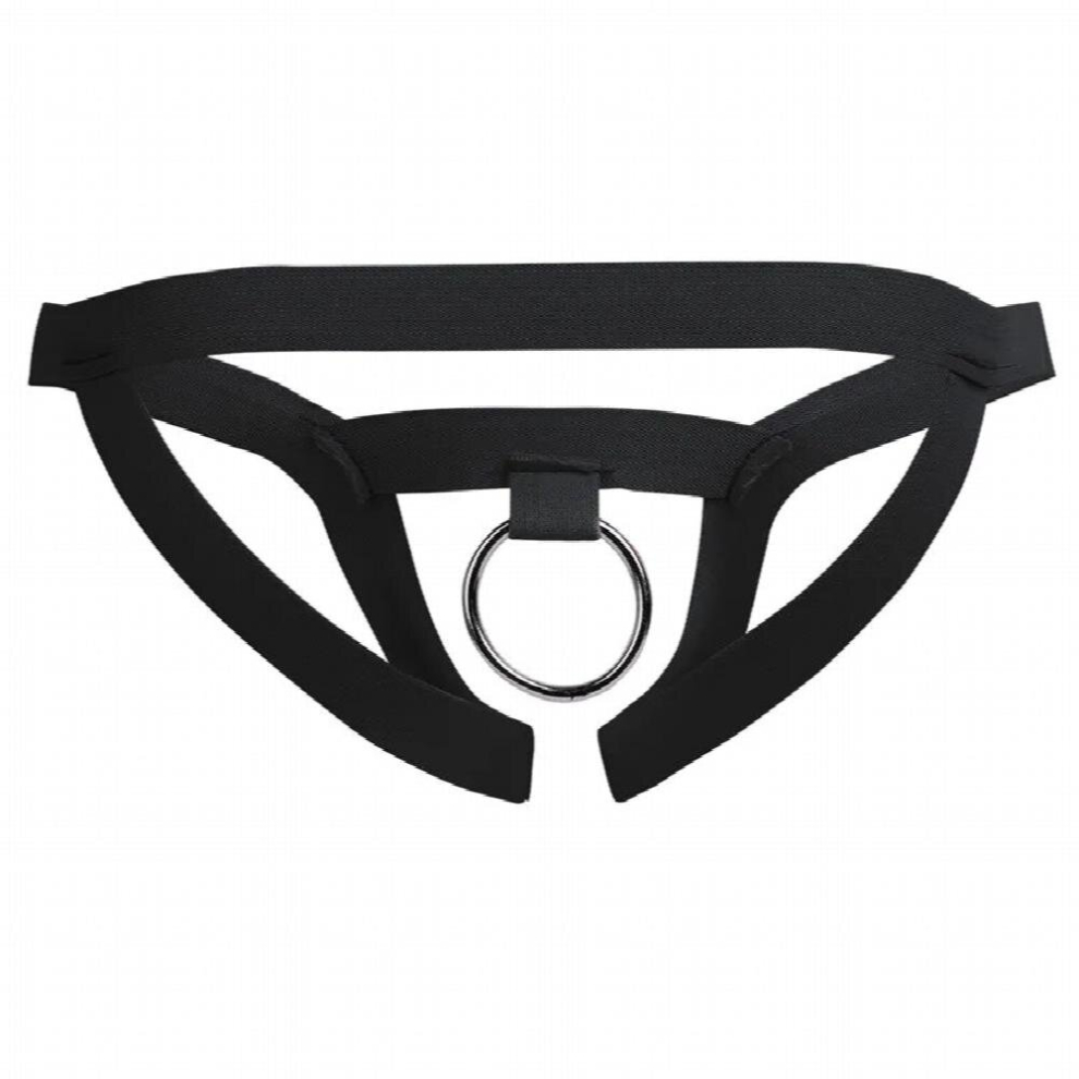 Arrival Sexy Mens Lingerie Bikini Underwear Underpants Gay Male Jockstrap Crotchless G-string Bikini Underwear with O-Ring