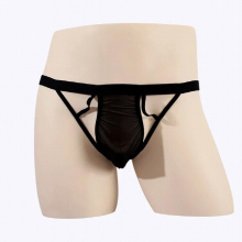 Men Sexy T Pants Open Crothless Pantis Erotic Mesh Hollow Briefs Male Pornstar Underpant for Sex 18