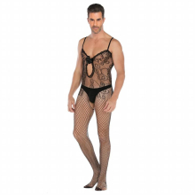 Mens Sexy Mesh Teddy Eroticism Bodysuit Sex Costumes Man XXX Body Stocking Porno Cosplay Underwear Male Nightwear