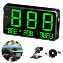 C80 Digital Speedometer for Cars with MPH Odometer Speedo Fatigue Alert, Universal for All Auto Automotive Tool