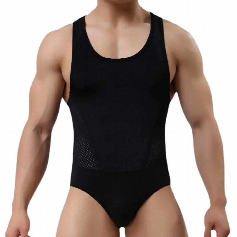 Mens Underwear Sports Bodysuits Sexy Costume Gay Bodysuit Sissy Lingerie Fetish One-pieces Clothing Bodystocking Fishnet