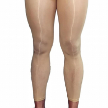 Men Sexy Stocking Glossy Footless Pantyhose Plus Size High Stretchy Male Stockings Tights Leggings Gay Sissy Erotic Underwear