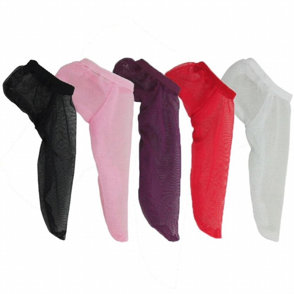 5pcs Erotic Accessories Mesh Sheer Penis Sheath G-strings Thongs Hombre Panties Gay Men Underwear 18 CMF381