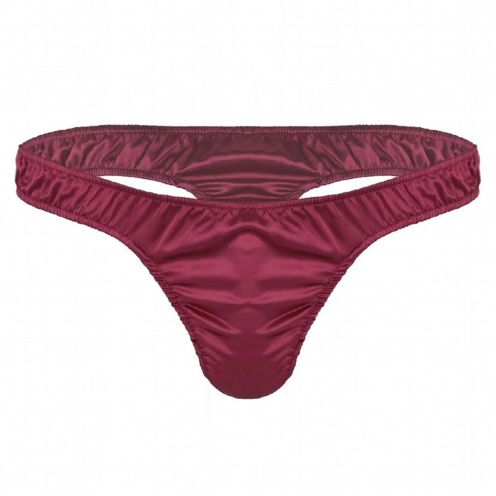 Mens G String Jockstraps Underwear Ruffled High Cut T-Back Sissy Panties Sexy Homme Bikini Slip Knickers Gay Tangas Thong