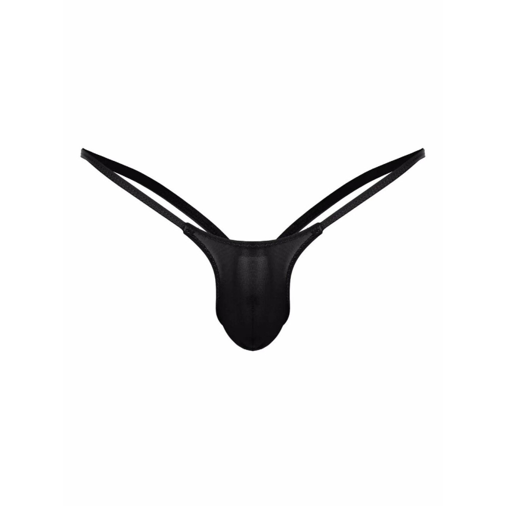 Mens Lingerie Sexy Thongs Panties Low Rise Jockstrap Open Back Stretch Bikini G-string Thong Briefs Underwear Panties