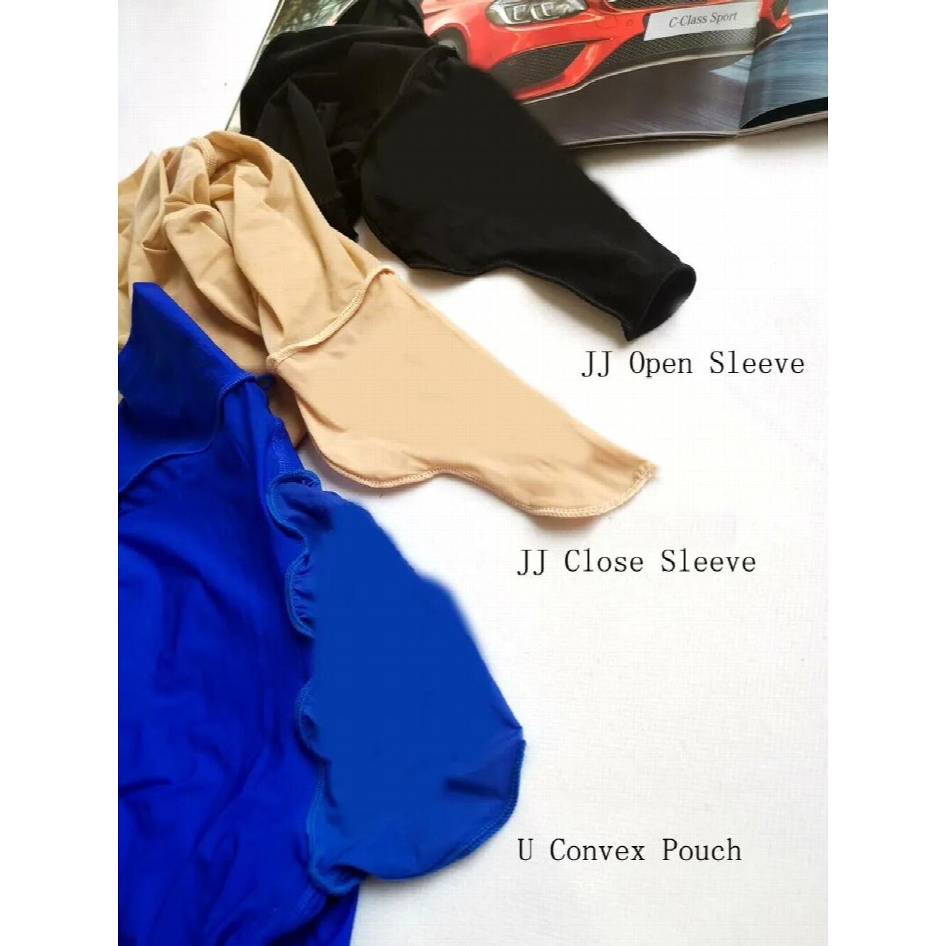 Sexy Ice Silk U Convex Pouch G-string Sheer Seamless G-string COCk Ring ...