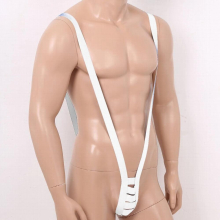 Men Sexy Lingerie Panties Mankini Jockstraps Gay hollow out bulge Pouch V-shaped G-string Thong Suspender Sissy Underwear