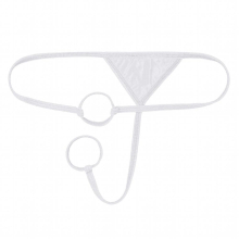 Mens Low Rise Lingerie Panties O-Ring T-Back Thong Bikini Briefs Open Penis Sissy G-string Underwear Underpants