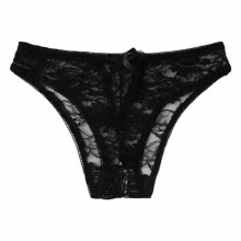 1PC Women Sexy String Femme Floral Lace Panty Underwear Brief Plus Crotchless Thong Lingerie lenceria sensual
