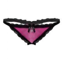 Men Sexy Lingerie Underpants Lace Trim Crotchless Thongs Gay Underwear Open Butt T-back Sheer Mesh G-string Sissy Panties