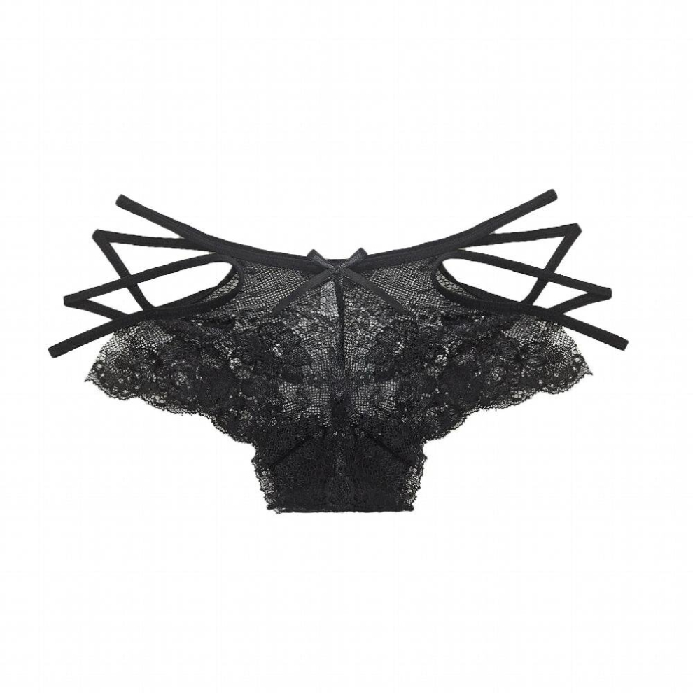 Sexy Lace Panties Female Underwear Thong Floral Lace Women Lingerie Breathable Briefs Low Waist G-String Transparent Femme