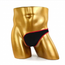 Sexy Male G-String C-String Pouch Mankini Bikini One Side Half Thong Underwear Lingerie for Him Pole Dance Outfit