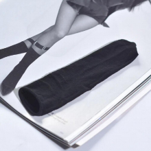 2021Velvet stockings penis sleeve without side seam masturbation socks cup disposable masturbation artifact silk men
