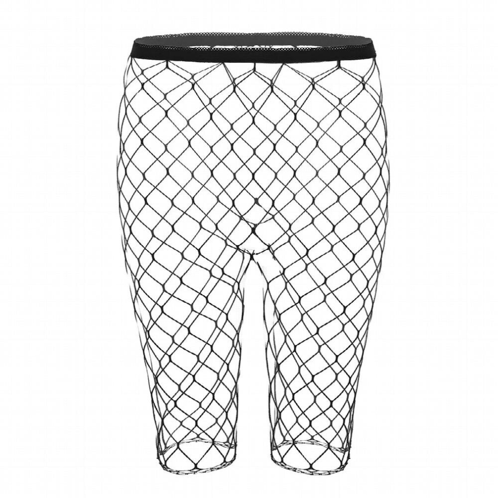 Multicoloured Mens Pantyhose Fishnet Short Tights For Mens Male Underwear Sexy Lingerie Net Stocking Men Panty Hose Body Tight