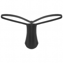 Mens Erotic Solid Bulge Pouch Thong Mini T-back Low Rise Sexy G-string Lingerie Underpants Underwear Thong