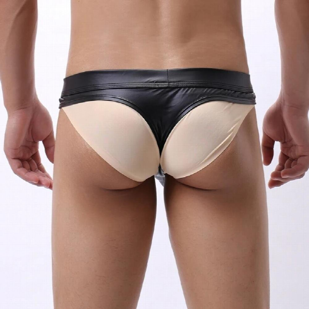 Gay Underwear Mens Breathable Underwear Briefs Jockstrap Bulge Pouch Knickers Thongs Sissy mens thongs and g strings Jockstrap