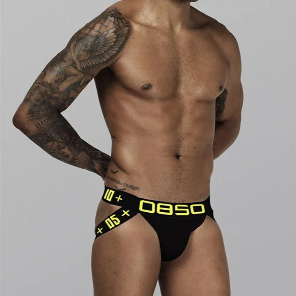 Black Underwear G String Thong Sissy Belt Men Sexy Leg Harness Straps Bondage Lingerie Gay Erotic Fetish Clubwear Stage Costumes