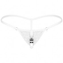 Mens Low Waist T-back Thongs Elastic Waistband Bulge Pouch Panties Whistle Decor G-string Underwear See-through Lace Underpants