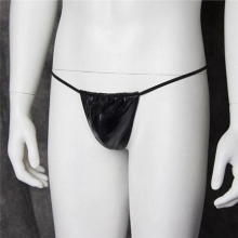 Man pant bandage for man sex role lover Briefs sexy lingerie leather bodysuit GD014
