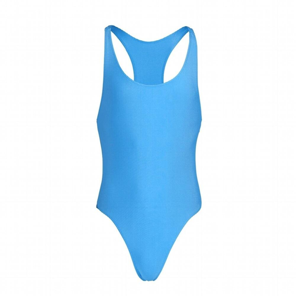 Multicoloured Mens Mankini Sports Bodysuit Sissy One-Piece Sleeveless Leotard Swimsuit Swimwear Singlet Underwear Thongs Lingerie Sleepwear