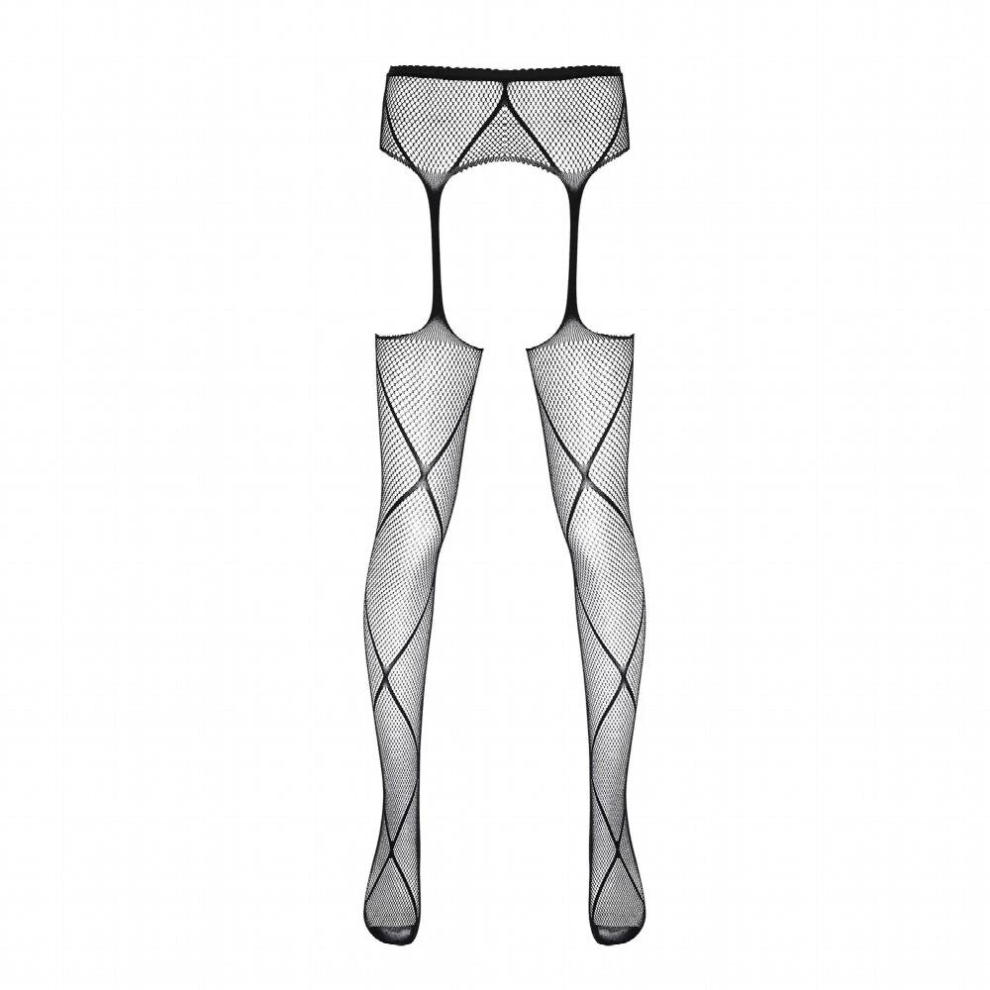 Multicoloured Mens Stretchy Hollow Out Sexy Socks Fishnet Stockings Tights See-Through Crotchless Pantyhose Nightwear For Lingerie Clubwear