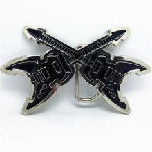 Western cowboy, American guitar, music, buckle metal, mens belt buckle