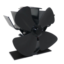 4 Blade Stove Fan Log Burner Fan Silent Wood Burner Fan Heat Powered