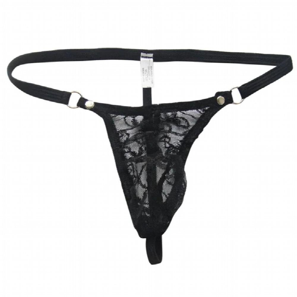 Sexy Mens Male Lingerie Thongs Panties Sexy Mesh Lace G-string Lingerie Underwear Thong Sissy Underpants Gay Teddies G-string